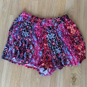 Lightweight pink shorts